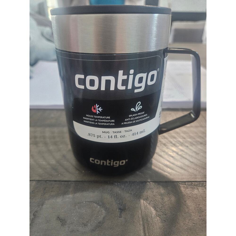 Contigo 14 oz. Streeterville Vacuum Insulated Stainless Steel Mug w/ Handle New
